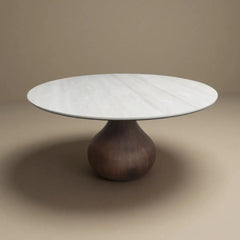 teardrop shape Dinning table