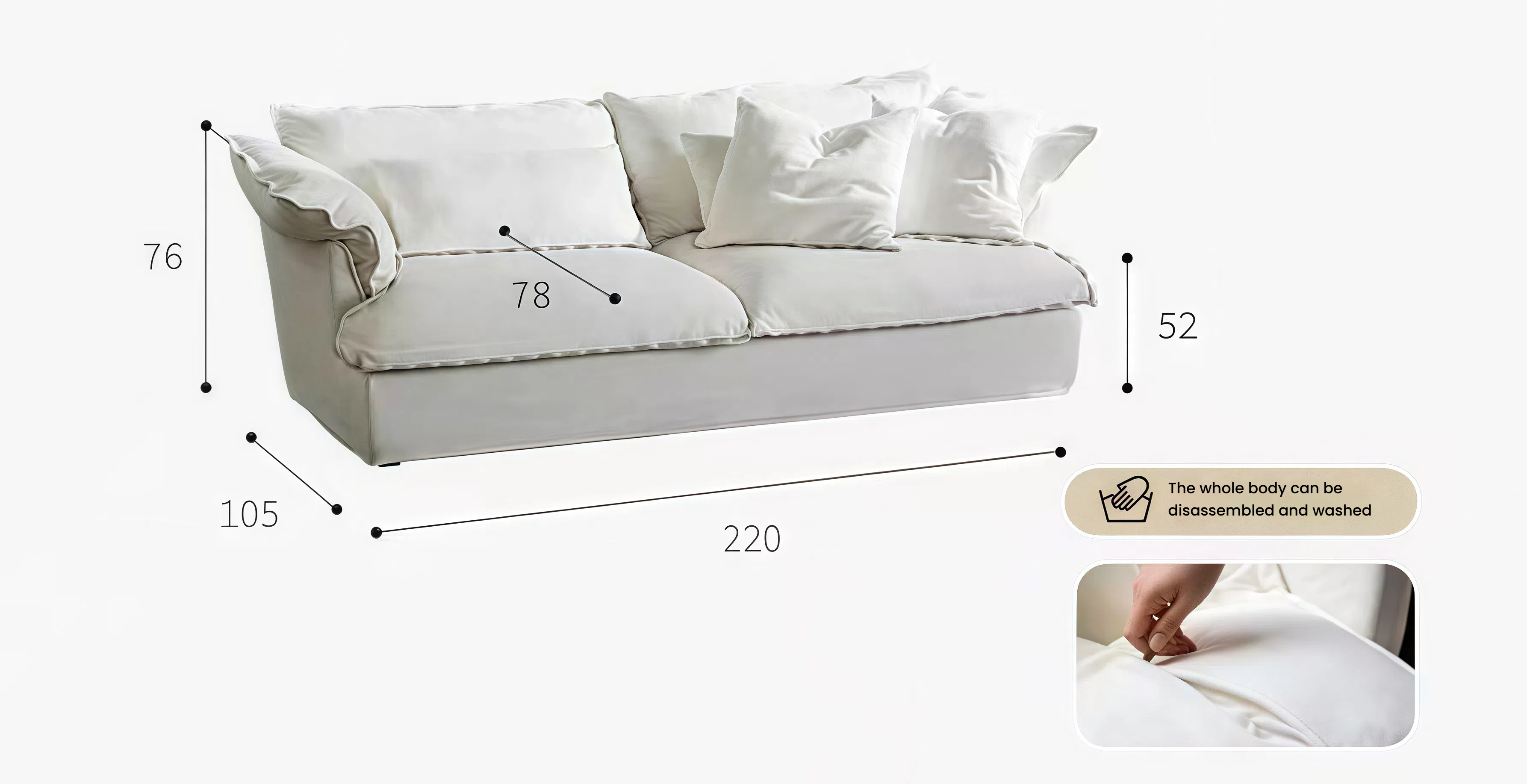 Cloudsit sofa