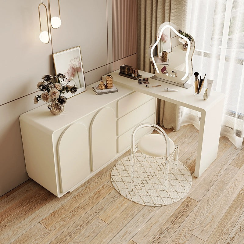 Makeup table&Accent Cabinet