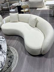 Julope Curved Cashew Sofa