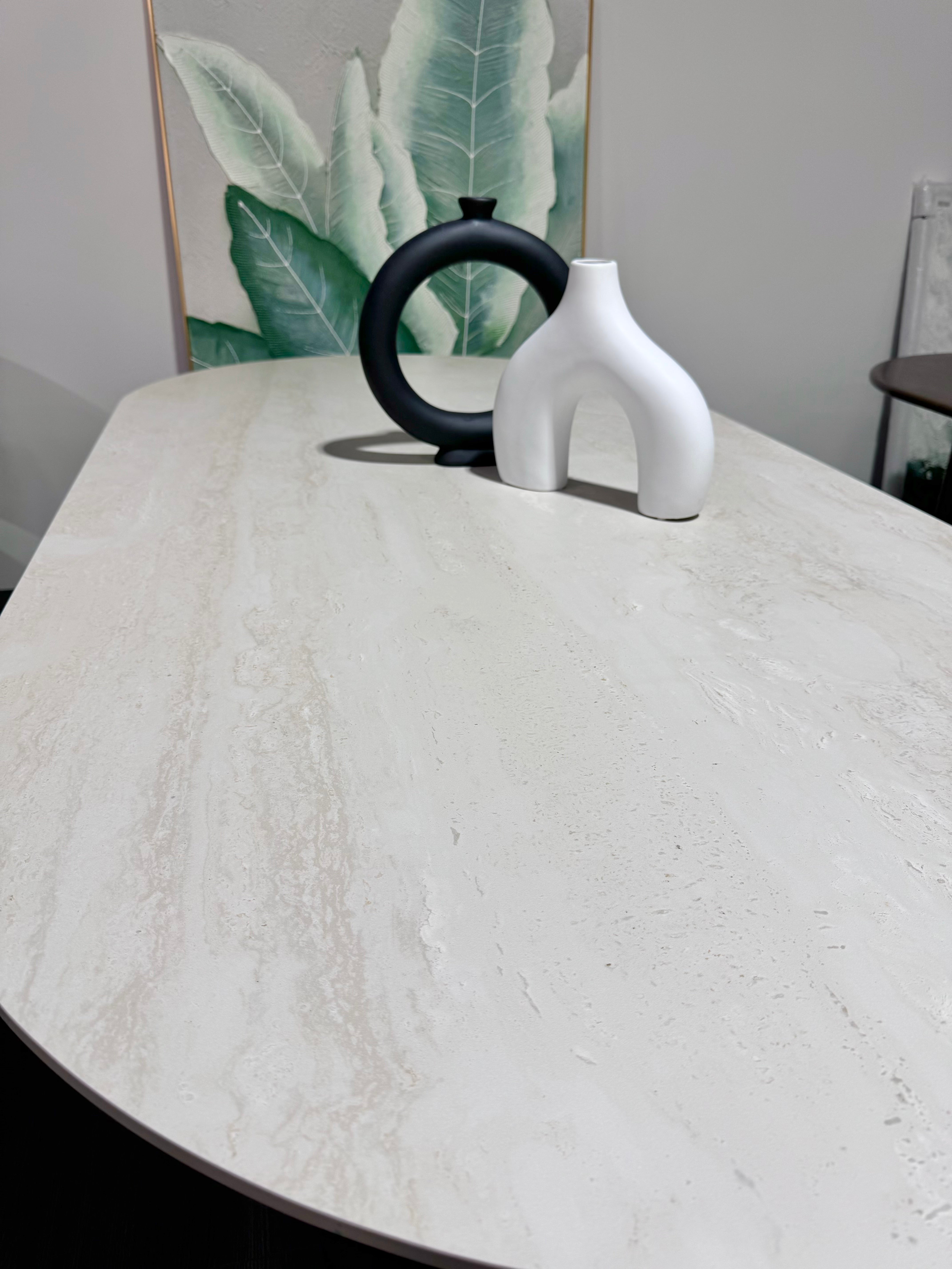 Oval Shape Dinning Table