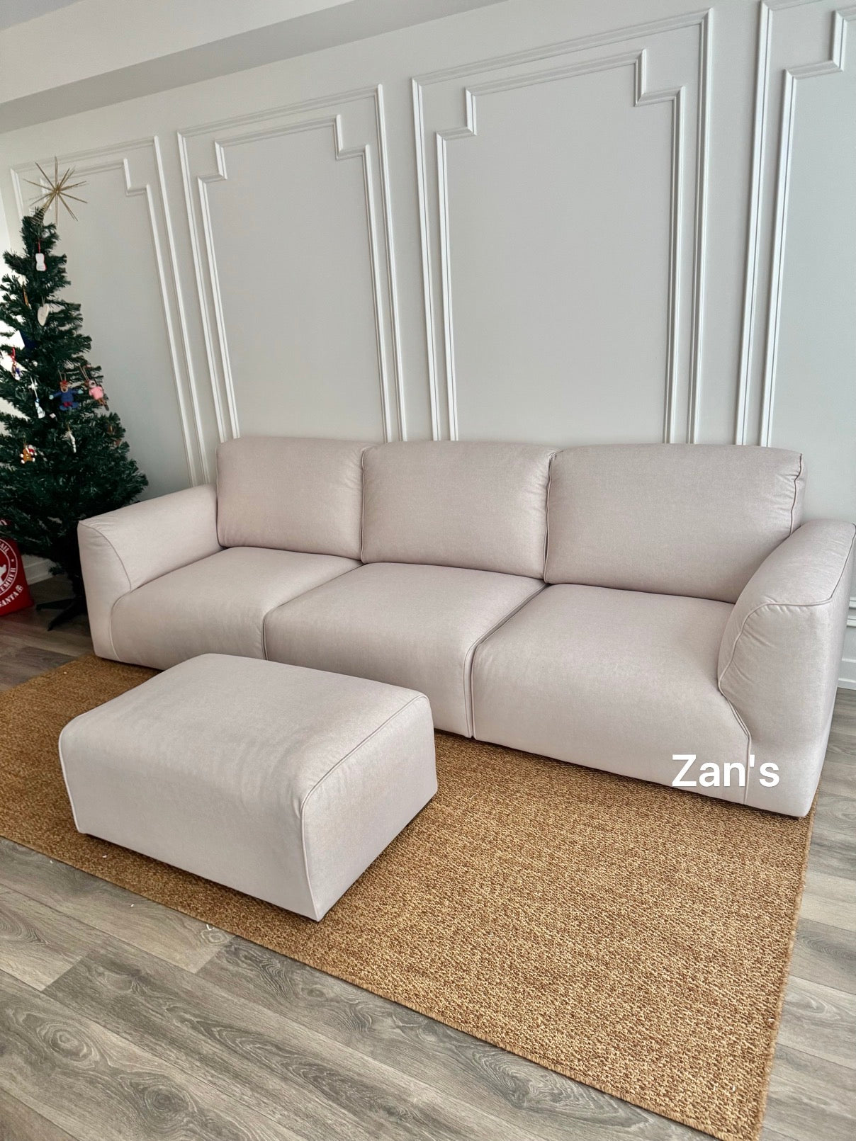 Grande Soffice Modern Velvet Sofa