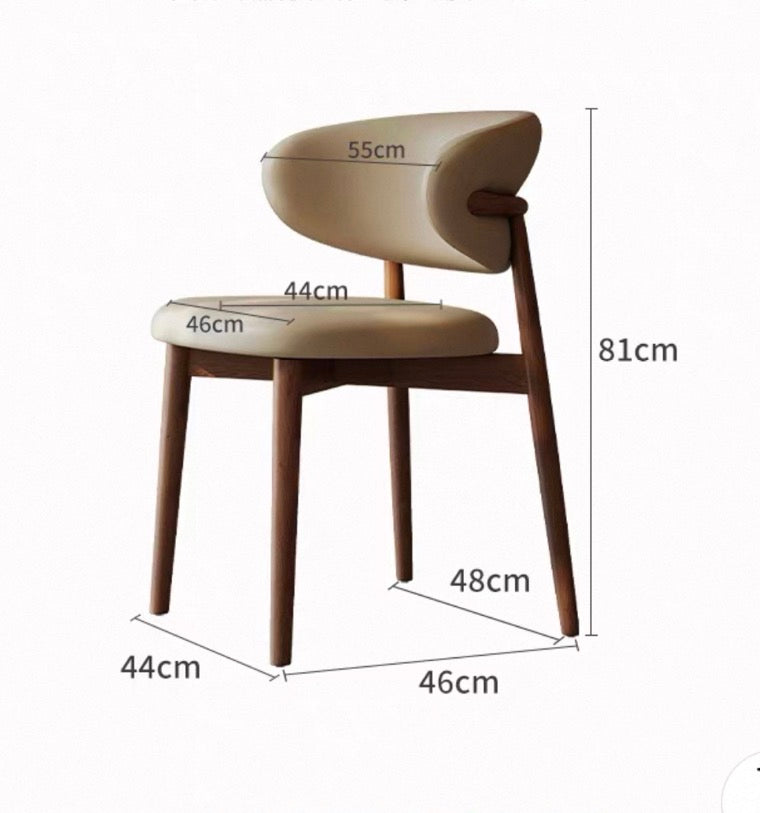Mid-Century Ash Dining Chair