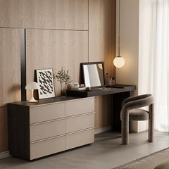 Elegant Vanity Table with Mirror