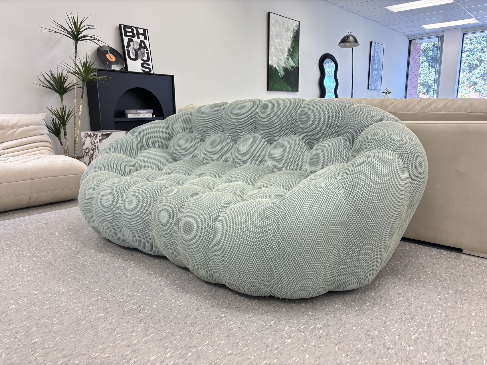 Upholstered Loveseat Sofa