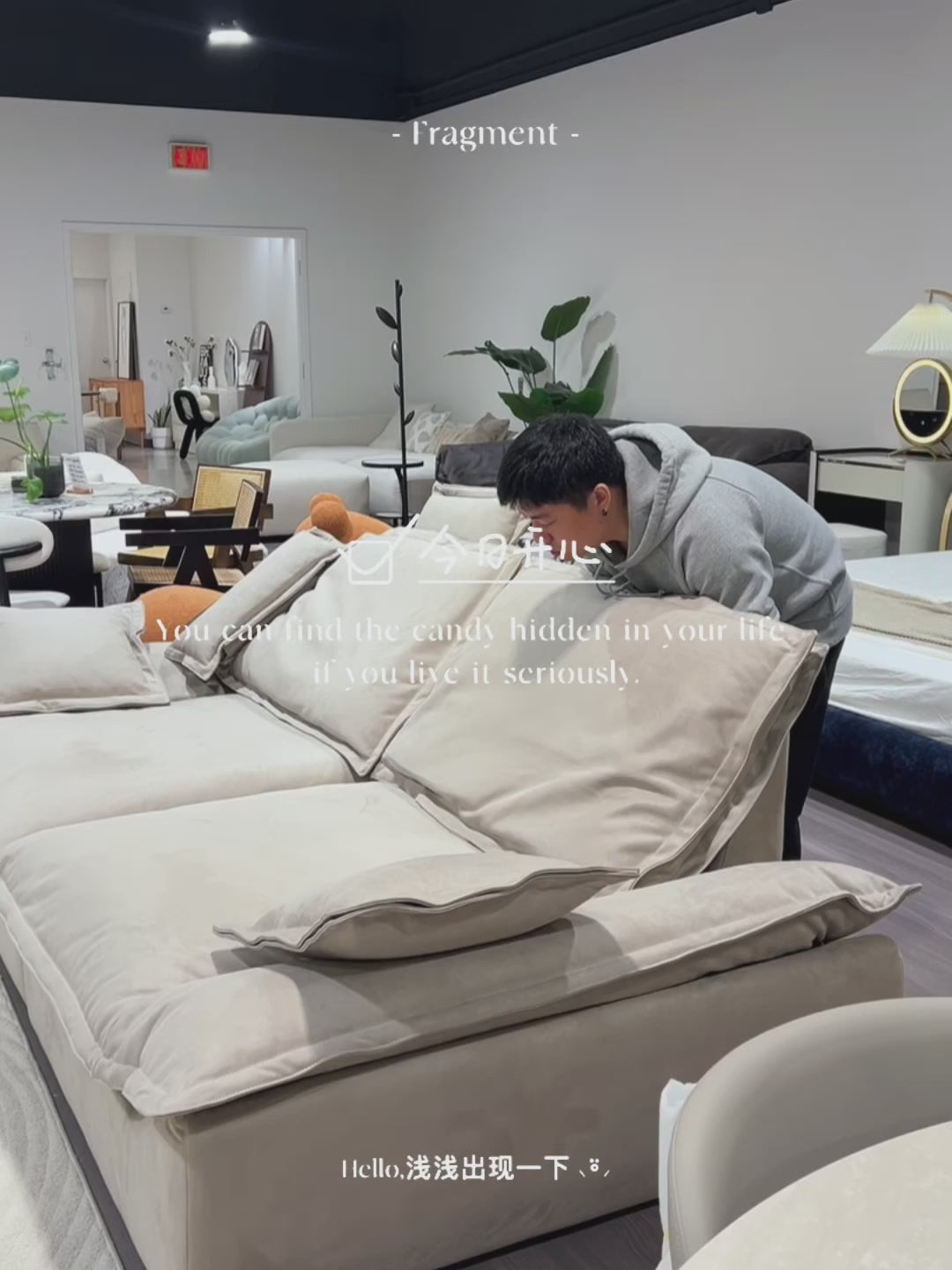 Load video: sailboat sofa